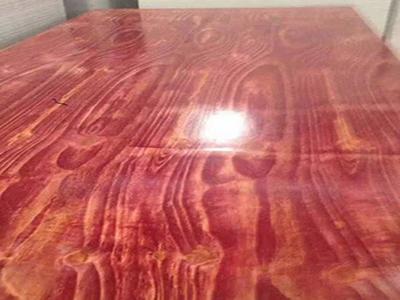 广西铁红面建筑模板